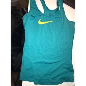 Racer back Nike Pro workout tank top